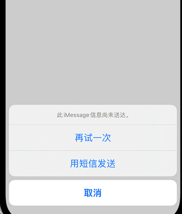 宁南apple维修iPhone上无法正常发送iMessage信息