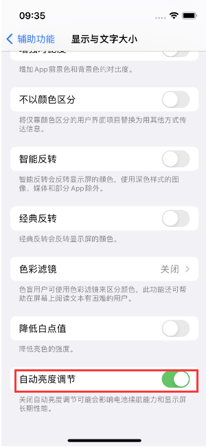 宁南苹果15维修店分享iPhone 15 Pro系列屏幕亮度 